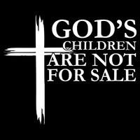Gods Children Are Not For Sale Cross Backpack
