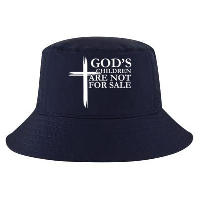 Gods Children Are Not For Sale Cross Cool Comfort Performance Bucket Hat