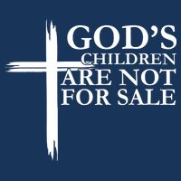 Gods Children Are Not For Sale Cross Premium T-Shirt