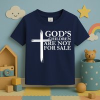 Gods Children Are Not For Sale Cross Toddler T-Shirt