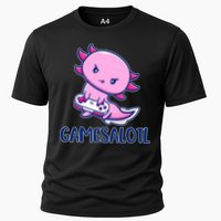 GAMESALOTL Cute Axolotl Performance Shirt