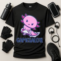 GAMESALOTL Cute Axolotl Performance Shirt