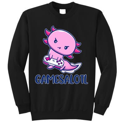 GAMESALOTL Cute Axolotl Sweatshirt