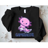 GAMESALOTL Cute Axolotl Sweatshirt