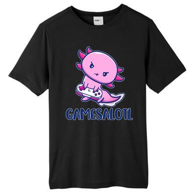 GAMESALOTL Cute Axolotl Tall Fusion ChromaSoft Performance T-Shirt