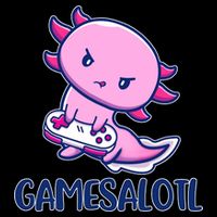 GAMESALOTL Cute Axolotl Drawstring Bag
