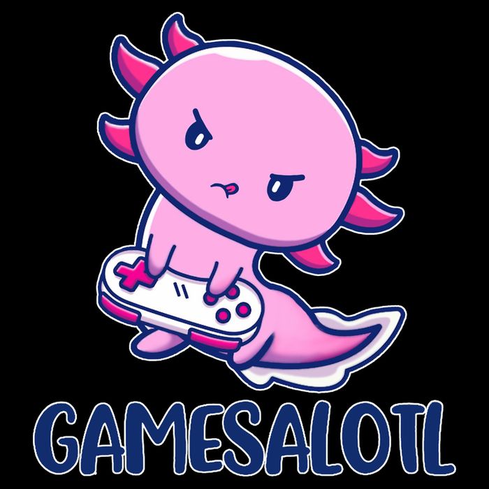 GAMESALOTL Cute Axolotl Drawstring Bag