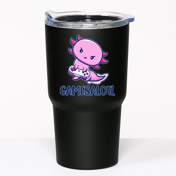 GAMESALOTL Cute Axolotl Tumbler