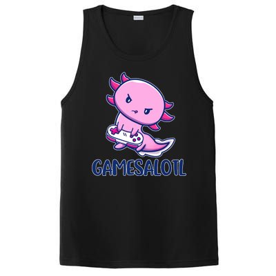 GAMESALOTL Cute Axolotl PosiCharge Competitor Tank