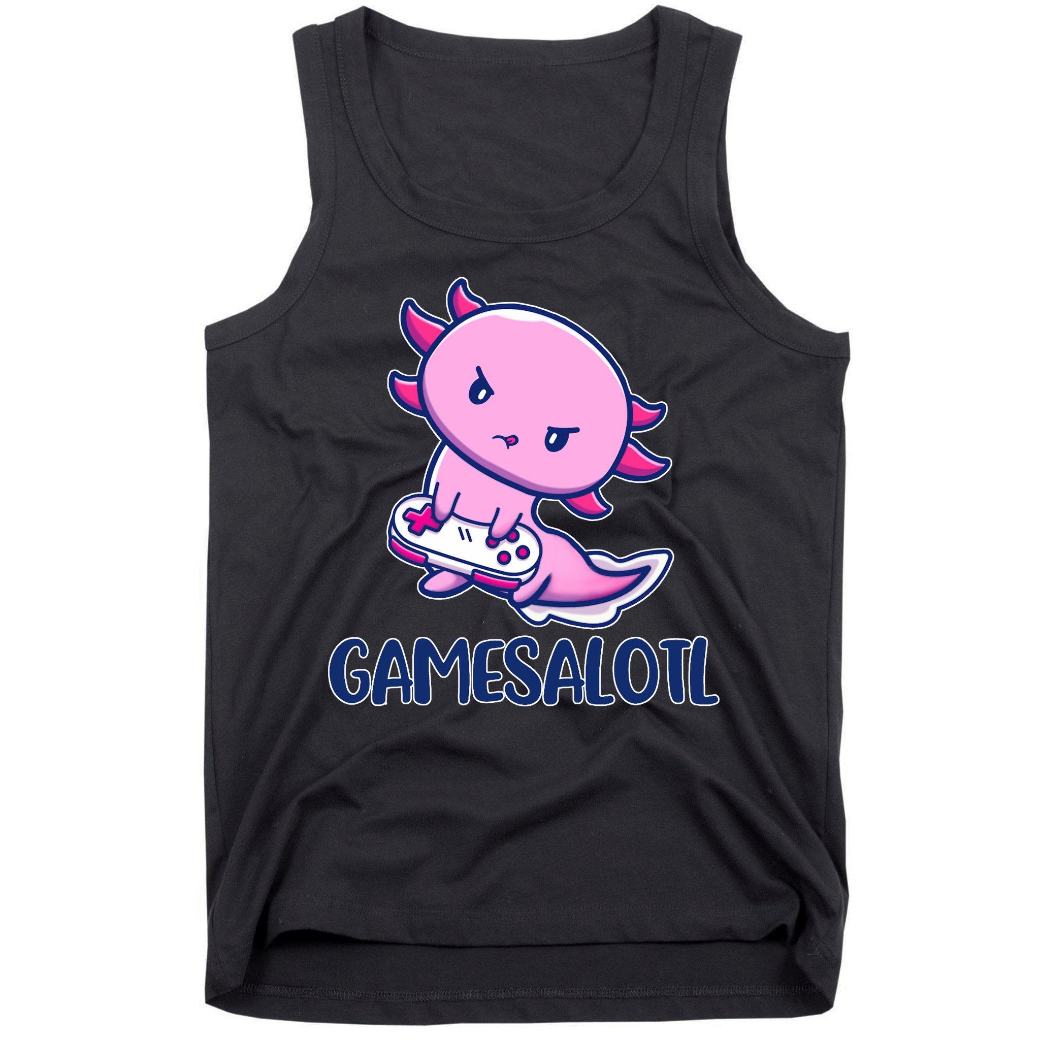 GAMESALOTL Cute Axolotl Tank Top