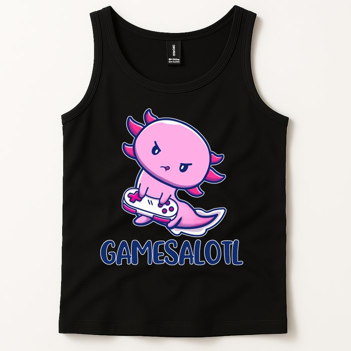 GAMESALOTL Cute Axolotl Tank Top