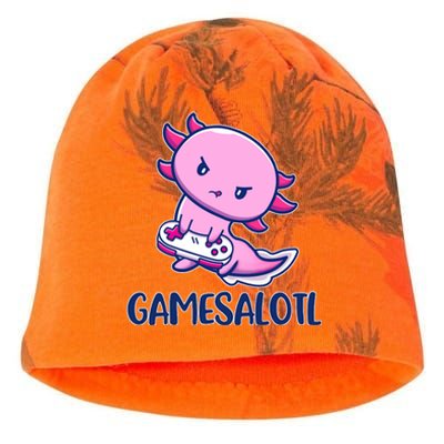 GAMESALOTL Cute Axolotl Kati - Camo Knit Beanie