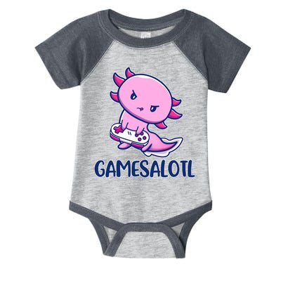 GAMESALOTL Cute Axolotl Infant Baby Jersey Bodysuit