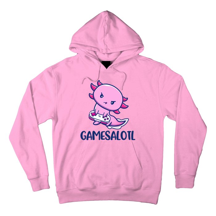 GAMESALOTL Cute Axolotl Hoodie