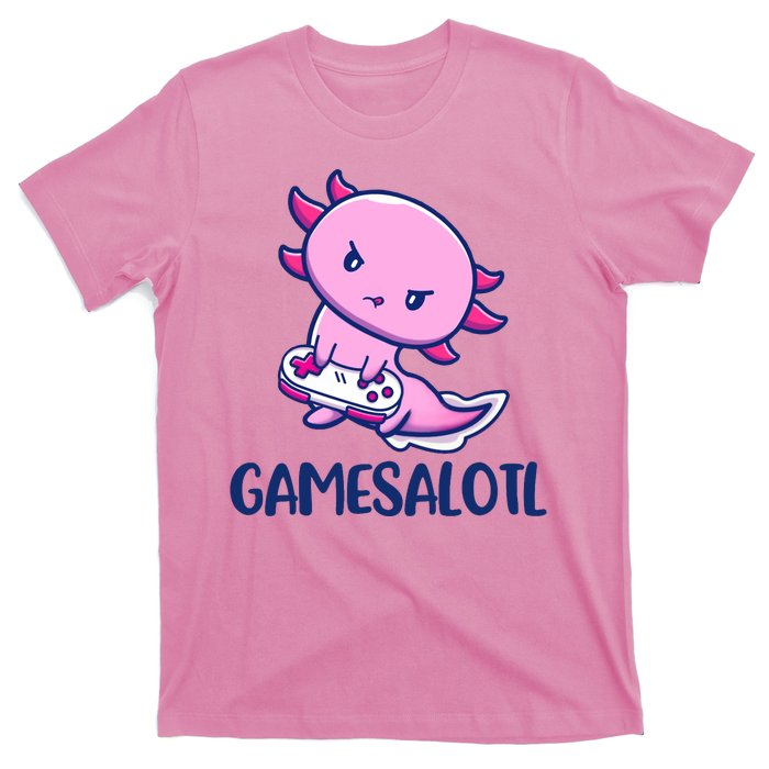 GAMESALOTL Cute Axolotl T-Shirt