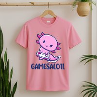 GAMESALOTL Cute Axolotl T-Shirt