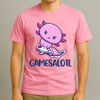 GAMESALOTL Cute Axolotl T-Shirt