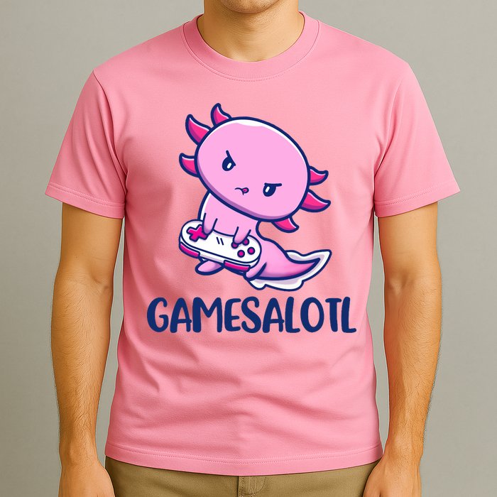GAMESALOTL Cute Axolotl T-Shirt