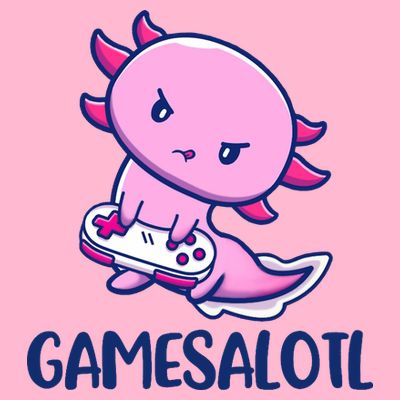 GAMESALOTL Cute Axolotl T-Shirt