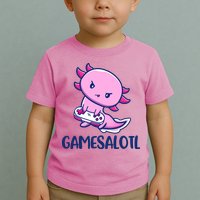 GAMESALOTL Cute Axolotl Toddler T-Shirt