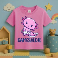GAMESALOTL Cute Axolotl Toddler T-Shirt