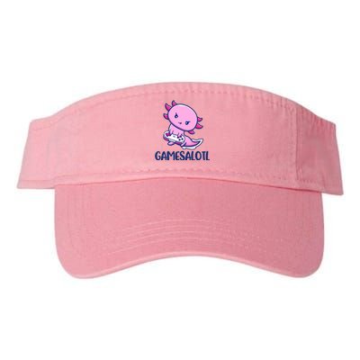 GAMESALOTL Cute Axolotl Valucap Bio-Washed Visor