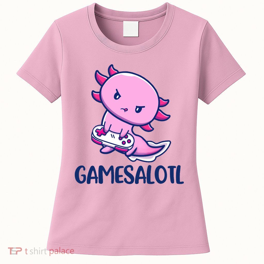 GAMESALOTL Cute Axolotl Women's T-Shirt