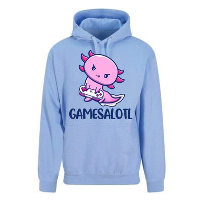 GAMESALOTL Cute Axolotl Unisex Surf Hoodie