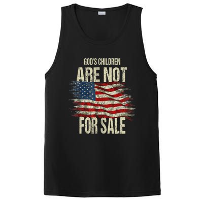 Gods Children Are Not For Sale Funny Vintage Gods Children PosiCharge Competitor Tank