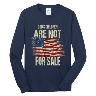 Gods Children Are Not For Sale Funny Vintage Gods Children Tall Long Sleeve T-Shirt