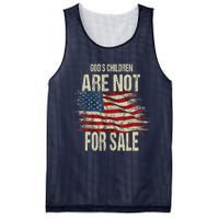 Gods Children Are Not For Sale Funny Vintage Gods Children Mesh Reversible Basketball Jersey Tank