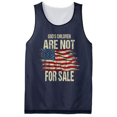 Gods Children Are Not For Sale Funny Vintage Gods Children Mesh Reversible Basketball Jersey Tank