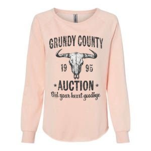 Grundy County Auction Bid Your Heart Goodbye Womens California Wash Sweatshirt