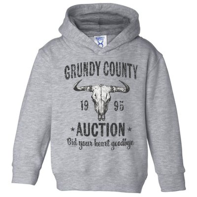 Grundy County Auction Bid Your Heart Goodbye Toddler Hoodie