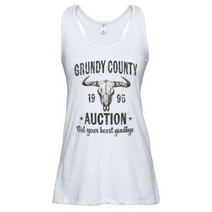 Grundy County Auction Bid Your Heart Goodbye Ladies Essential Flowy Tank