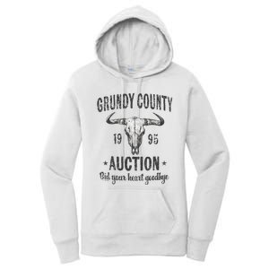 Grundy County Auction Bid Your Heart Goodbye Women's Pullover Hoodie