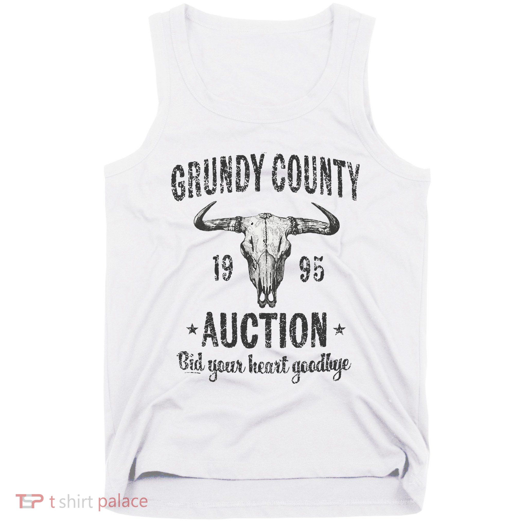 Grundy County Auction Bid Your Heart Goodbye Tank Top