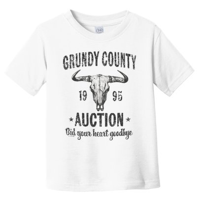 Grundy County Auction Bid Your Heart Goodbye Toddler T-Shirt