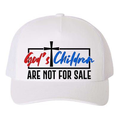 Gods Childrens Are Not For Sale Yupoong Adult 5-Panel Trucker Hat