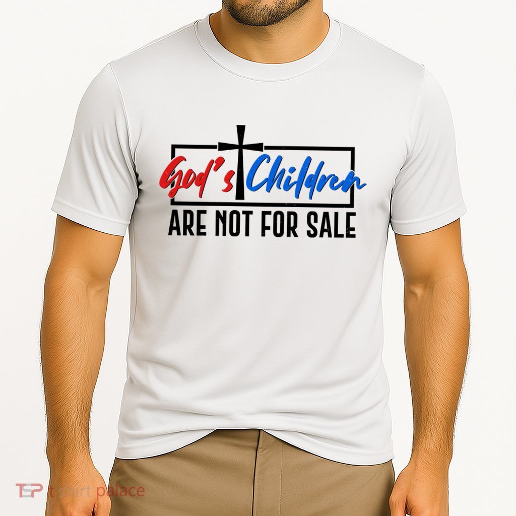 Gods Childrens Are Not For Sale Performance Shirt