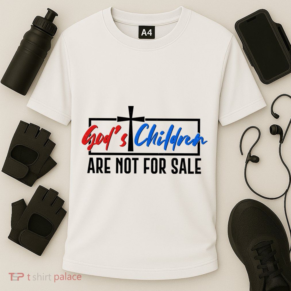 Gods Childrens Are Not For Sale Performance Shirt