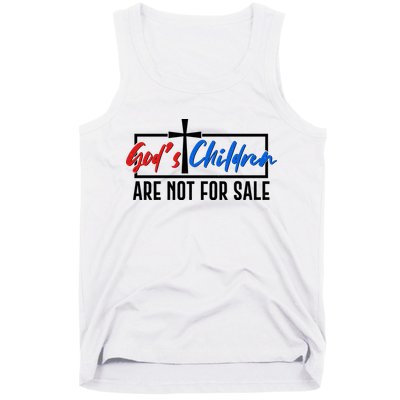Gods Childrens Are Not For Sale Tank Top