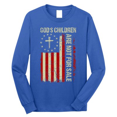 Gods Children Are Not For Sale Funny Quote Gods Children Long Sleeve Shirt