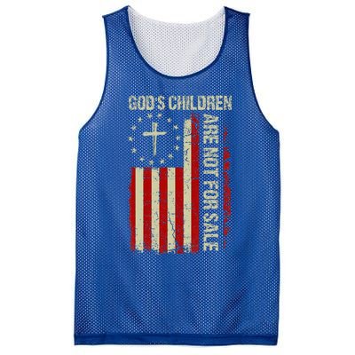 Gods Children Are Not For Sale Funny Quote Gods Children Mesh Reversible Basketball Jersey Tank