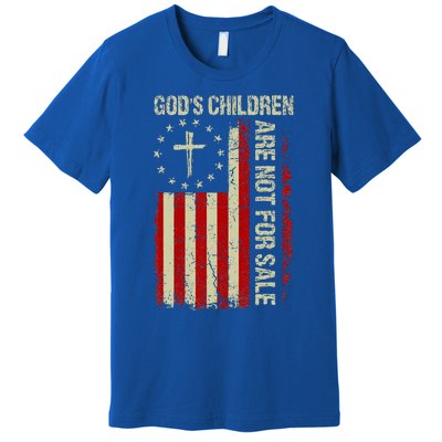 Gods Children Are Not For Sale Funny Quote Gods Children Premium T-Shirt