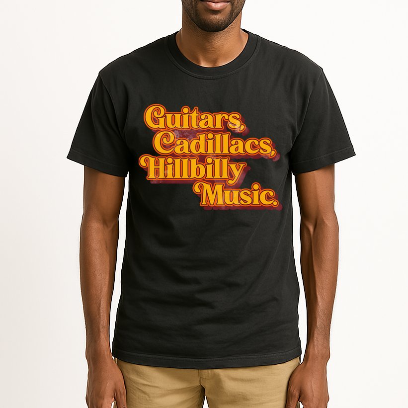 Guitars Cadillacs And Hillbilly Music Country Songs Tall T-Shirt