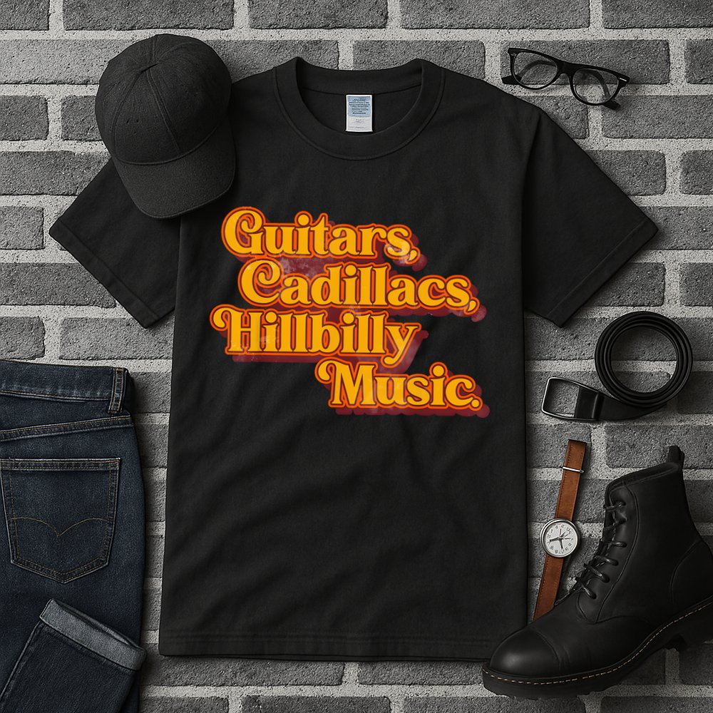 Guitars Cadillacs And Hillbilly Music Country Songs Tall T-Shirt