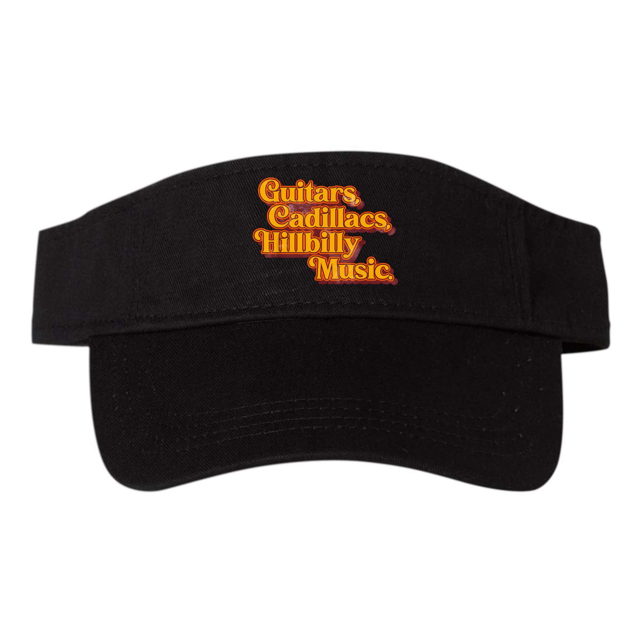 Guitars Cadillacs And Hillbilly Music Country Songs Visor