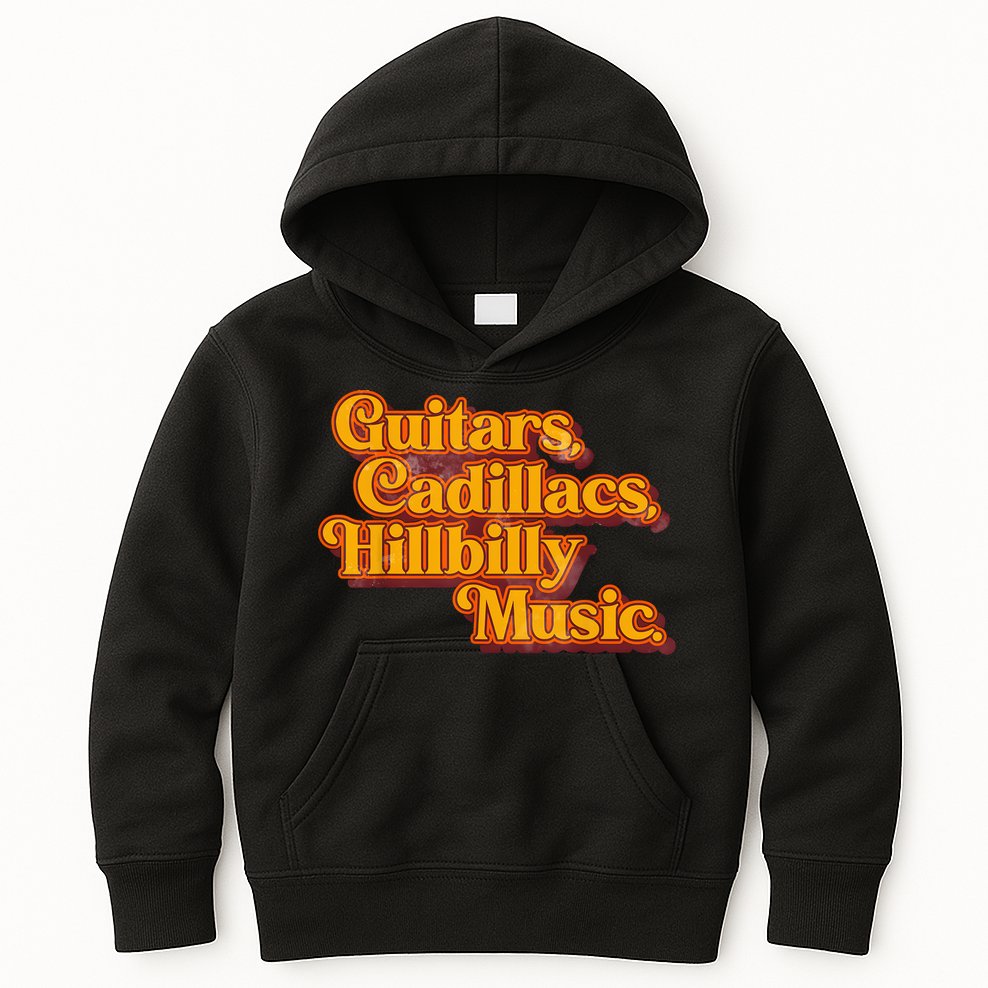 Guitars Cadillacs And Hillbilly Music Country Songs Kids Hoodie