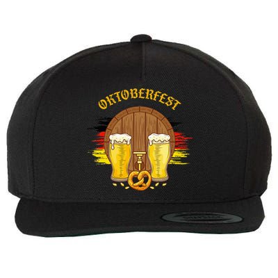 German Clothes American Oktoberfest Clothing Wool Snapback Cap